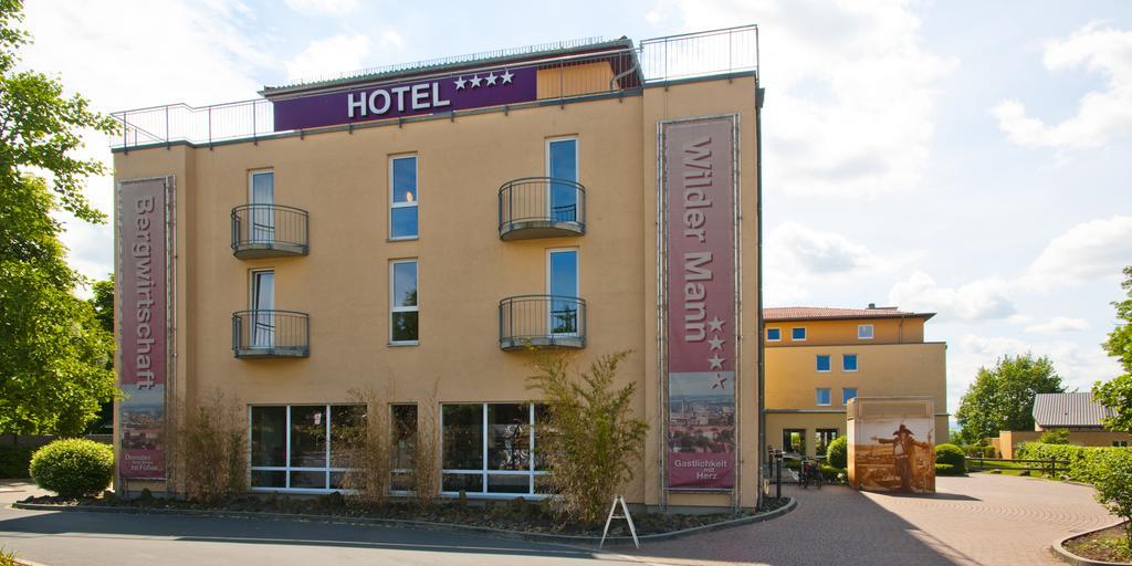 Bergwirtschaft Wilder Mann Hotel Und Restaurant Dresda Exterior foto